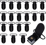 Marrywindix 20PCS 1" Black Suspender Clips Metal Holder Small,. Fixed Price $12.99.