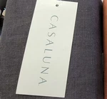 King Casaluna 100% Washed Hemp Solid Pillowcase 2 Pc Set Soot Black. Fixed Price $21.99.