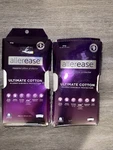 2 Allerease Ultimate Cotton Zippered Pillow Protector White King Size. Fixed Price $14.99.