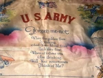 Wwii Pillow Case Sham Forget-me-not Us Army Netherlands East Indies 1944 Vivid!. Fixed Price $39.99.