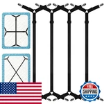 Yccsedd Bed Sheet Straps 4PCS Elastic Adjustable Holder Fitted. Fixed Price $15.19.