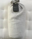 Restoration Hardware Stonewashed Belgian Flax Linen Duvet King Mist Nwt. Fixed Price $309.00.
