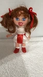 Vintage Happy Face Doll Hair Blue Eyes With Red&white Dress Shoes Nobrand. Fixed Price $30.00.