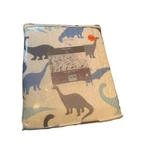 Home & Main Kids Quilt And Sham Set White Blue Dinosaur Pattern Twin Size. Fixed Price $29.00.