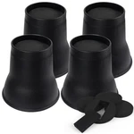 Dedu Bed Risers 6 Inch Heavy Duty 4 Pack, Furniture With Caster Pads. Fixed Price $30.19.