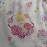 Vintage 1995 Barbie Twin Size Fitted Bottom Bed Sheet Ballerina Usa Bibb (read). Fixed Price $14.95.