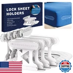 Oyorl No-lift Bed Sheet Holders For Thick Mattresses Triangle Straps Keep. Fixed Price $40.81.