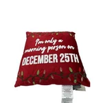 Lacourte, Morning Person Decorative Pillow, X 20", Msrp $75.00. Fixed Price $26.99.