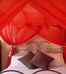 Octorose 4POST Canopy Mosquito Net For Queen, Full, King Beds Many Colors. Fixed Price $29.99.