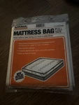 Uhaul Mattress Plastic Bag Protector Full Size 87 X 54 10 Storage Sealed. Fixed Price $5.91.