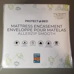 New King Size Protect-a-bed Allerzip Smooth Mattress Encasement Waterproof. Fixed Price $22.00.