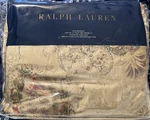 Ralph Lauren Verdonnet Paisley King Bedskirt Ruffle Camel Cotton New. Fixed Price $69.95.