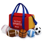 My First Sports Bag Plush, Baby Toys Plushie With 5 Pcs Ball Plushy Fo.... Fixed Price $34.26.