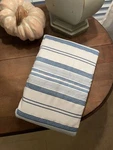 Pottery Barn Kids Yarn Dyed Nautical Stripe Quilted Standard Sham Indigo Nwot. Fixed Price $28.00.