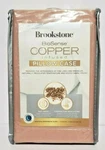 Standard Pillowcase, Brookstone Biosense Copper Infused 2 Pack. Fixed Price $10.79.