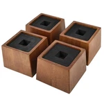 Bed Risers Heavy Duty, 3"H(INNER Retro Brown. Fixed Price $51.99.