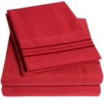 1500 Supreme Collection Bed Sheet Set - Extra Soft, Elastic Corner Straps, De.... Fixed Price $45.78.