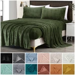 Chezmoi Collection Lavish Extra Soft Microplush Fleece Velvety Bed Sheet Set. Fixed Price $39.99.