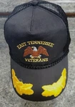 East Tennessee Veterans Cap Hat Baseball Black. Fixed Price $17.99.