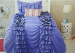 Xhilaration 2 Twin/xl Ruffle Comforter /sham Set Purple Lavender New. Fixed Price $29.99.