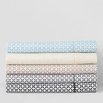 Hudson Park Printed Tiles Twin Flat Sheet Champagne Tan Pima Cotton 500 New. Fixed Price $69.99.