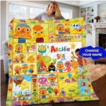 Custom Super Simple Songs Quilt Blanket, Bedding Set,. Fixed Price $74.99.
