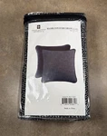 Hiend Accents Hamilton Reversible Euro Pillow 27" Black White Houndstooth. Fixed Price $33.96.