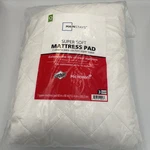 Queen Quilted Mattress Pad, Super Soft, 60X80 Inches. Fixed Price $18.99.
