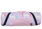 Wildkin Olive Kids Nap Mat For Cot W/reusable Pillow - Purple/pink Unicorns Nwt. Fixed Price $29.95.