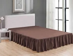 Wrap Around Gathered Ruffled Bed Skirt Luxury Microfiber Hotel Quality Fabric. Fixed Price $32.87.