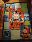 Thomas The Train Friends Fleece Throw Blanket 80"X60" Soft Clean. Fixed Price $25.00.