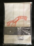 Nwt Yves Delorme White Kitchen Tea Dish Towel Lobster Embroidery Cotton Linen. Fixed Price $30.00.
