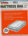 Uhaul Mattress Bag Twin Size 87''L 39'' 10 Plastic Dust Bug Waterproof. Fixed Price $12.29.