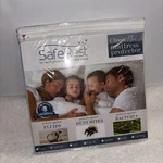 Saferest Premium Mattress Protector - Twin Xl Hypoallergenic Waterproof New. Fixed Price $20.58.