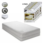 6PACK Twin Size Bed Mattress Covers Plastic With Zipper Waterproof Bug. Fixed Price $65.94.