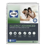 Sealy Allergy Advanced Mattress Cover Protector, White- Zippered Waterproof Twin. Fixed Price $34.99.