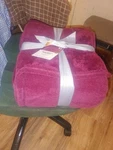 Better Homes And Gardens Plush/fleece Blanket Full/queen 90" X 92" Velvet Red. Fixed Price $20.00.