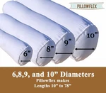 Pillowflex 10" Inch Bolster Insert Form Neck Roll Multiple Lengths. Fixed Price $32.04.