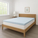 Lounj 2" 3" Gel Memory Foam Mattress Topper, Twin Xl Full Queen King Cal. Fixed Price $49.99.