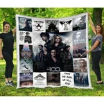 The 100 Quilts, Juvenile Delinquents Blanket Eliza Taylor. Fixed Price $79.95.