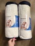 Sleepys Basics Quilted Memory Foam Pillow 20"X28",WHITE. Fixed Price $59.95.