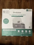 Brookstone The Perfect 24 Air Bed Twin High Profile. Fixed Price $160.00.