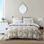 Classic Multicolor Paisley Cotton Bedding Set: 1 Duvet Cover & 2 Pillow Shams. Fixed Price $62.50.