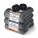 Bedsure Electric Heating Blanket Gray Dual Controllers Washable Fabric. King.. Fixed Price $59.99.