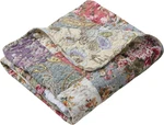 Greenland Home Blooming Prairie Quilted Patchwork Throw. Fixed Price $50.99.