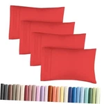 Set - Ultra Soft Hotel Quality Standard 4 27 Red. Fixed Price $28.86.