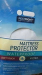 Restright- Waterproof Soft Touch Fitted Queen Mattress Protectors- White. Fixed Price $14.99.