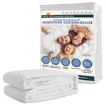 Early Bird Waterproof Zipper Mattress Encasement, California King (open Box). Fixed Price $25.60.
