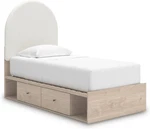 Shapella Twin Storage Upholstered Bed Frame With Drawers For Kids' Rooms. Fixed Price $1350.99.