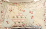 Taylor Linens Decorative Boudoir Floral Pillow With Down Insert. Fixed Price $42.99.